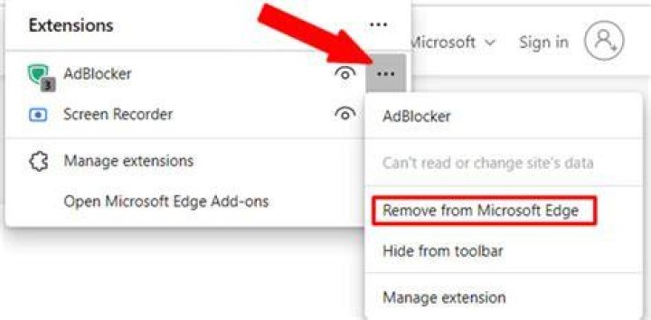Ad and tracker blocking extensions for privacy
