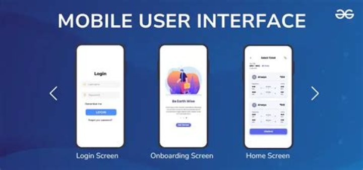 Adult streaming site mobile user interface design