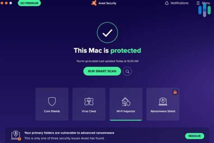 Antivirus software protecting device during streaming