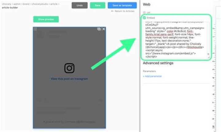 How to copy and use GIF embed code from a sharing website