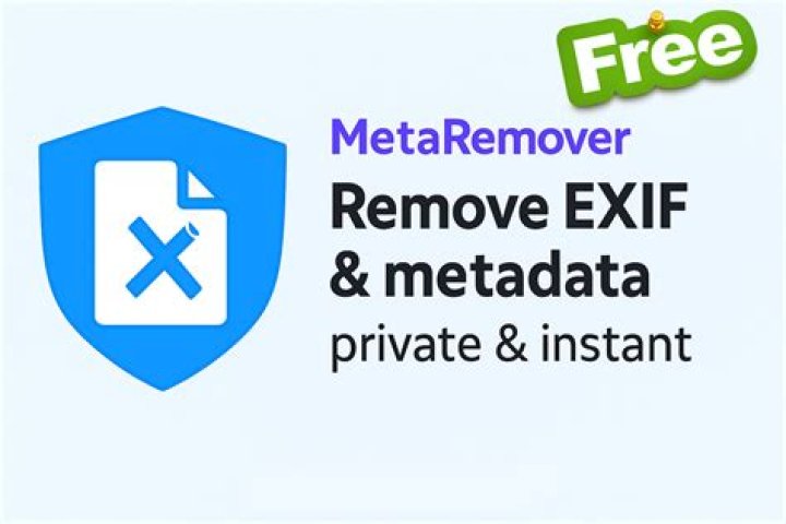 Removing metadata from images for online privacy