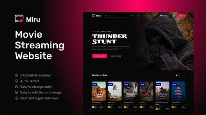 Indonesian adult video streaming site interface