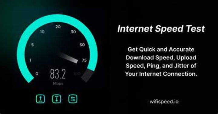 Internet speed test for streaming