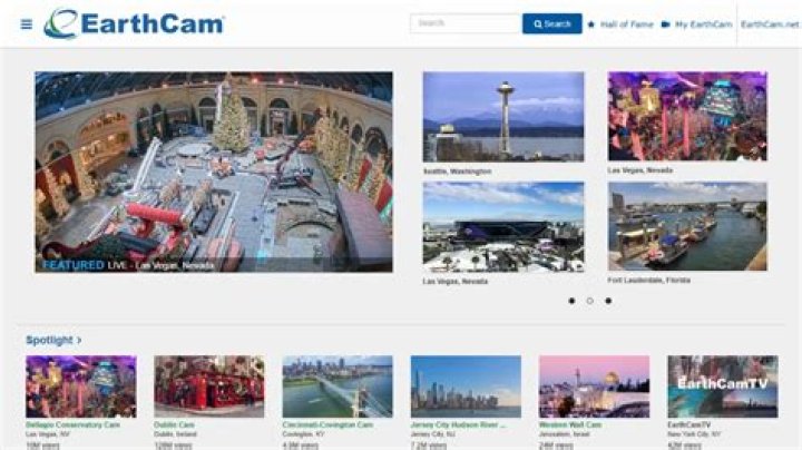 Live stream ecosystem webcam network