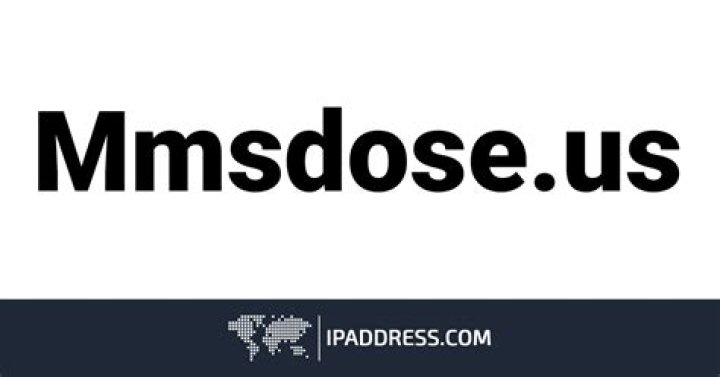MMSDose website interface
