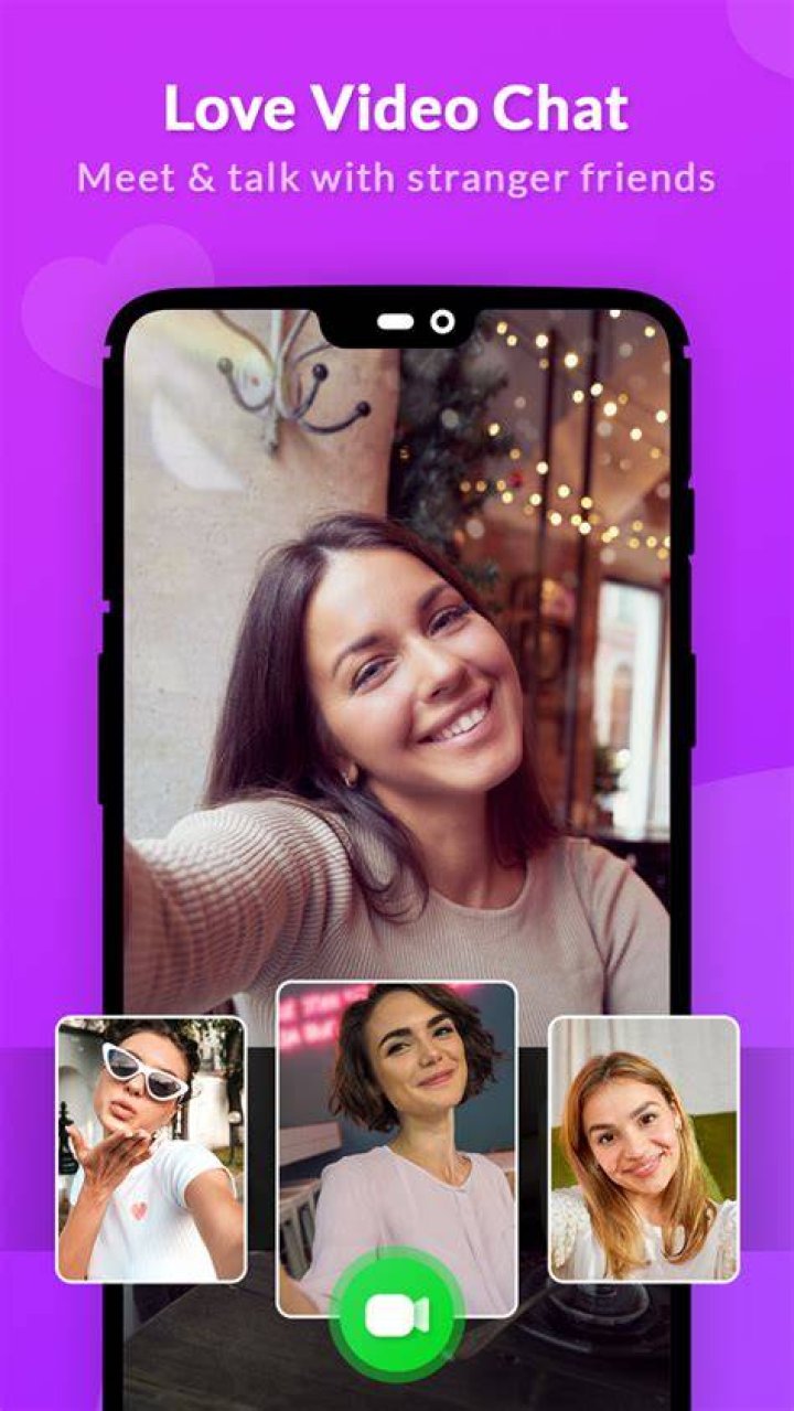 Mobile live webcam chat platform interface