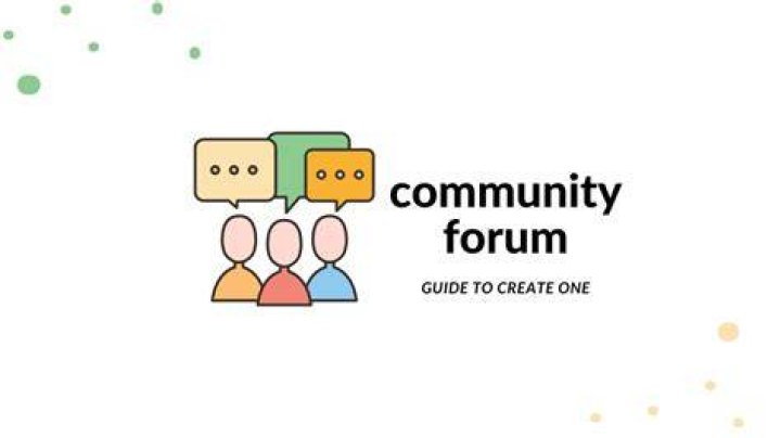 Online community forum participation guide