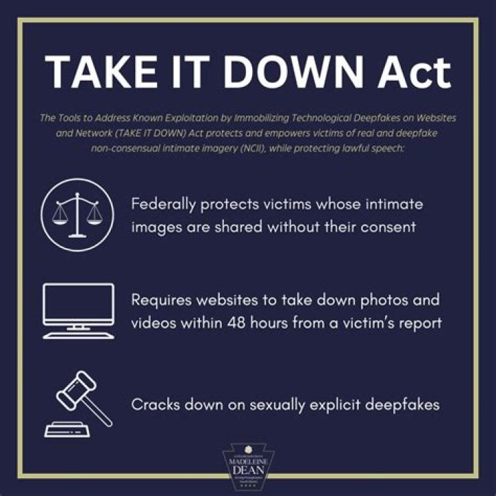 Legal framework and the TAKE IT DOWN Act protecting victims of non-consensual content