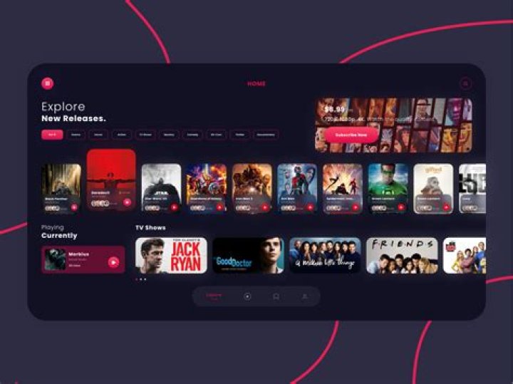 Streaming directory user interface design