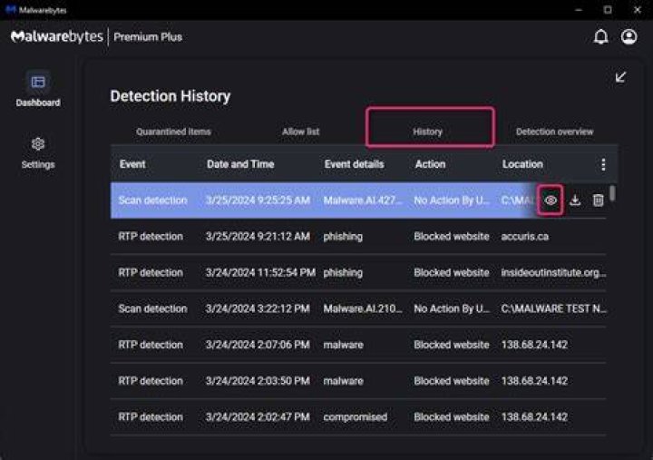 Security scanning malware detection adult streaming site